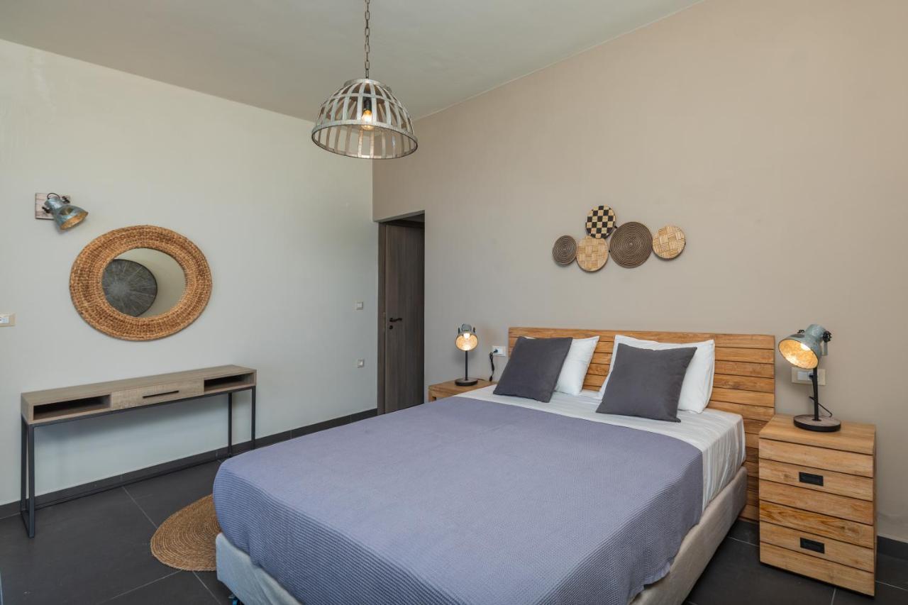 Brand New Villa Lefka With Private Pool At Platies Plateies Eksteriør billede
