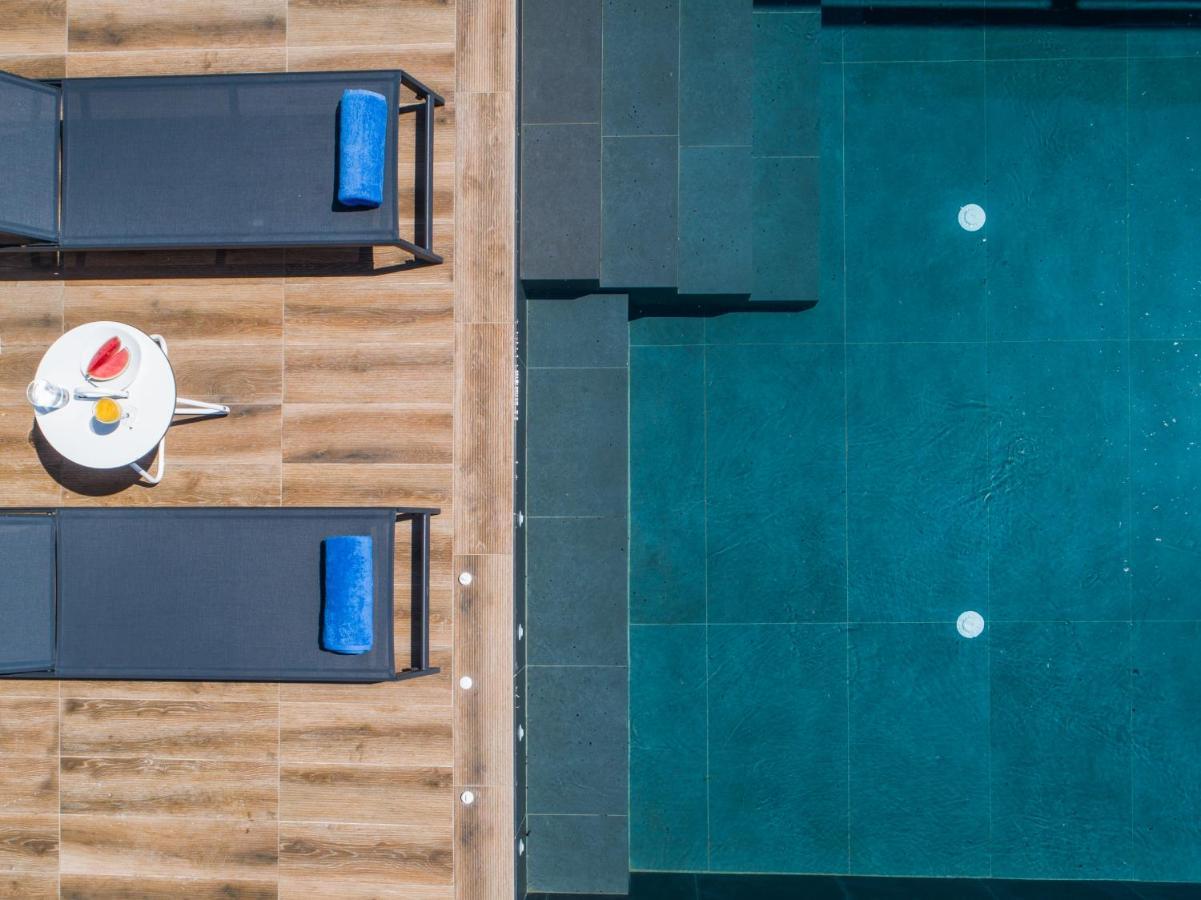 Brand New Villa Lefka With Private Pool At Platies Plateies Eksteriør billede