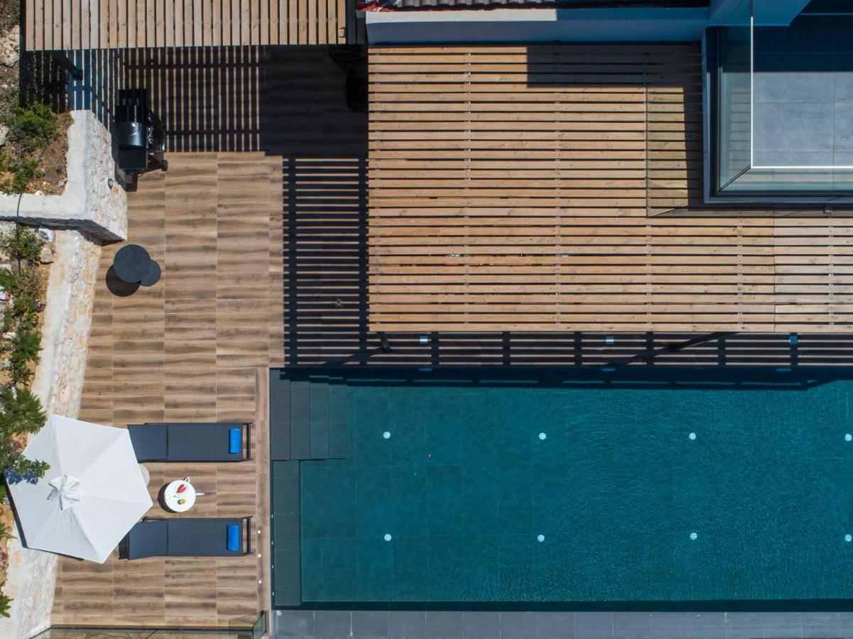 Brand New Villa Lefka With Private Pool At Platies Plateies Eksteriør billede