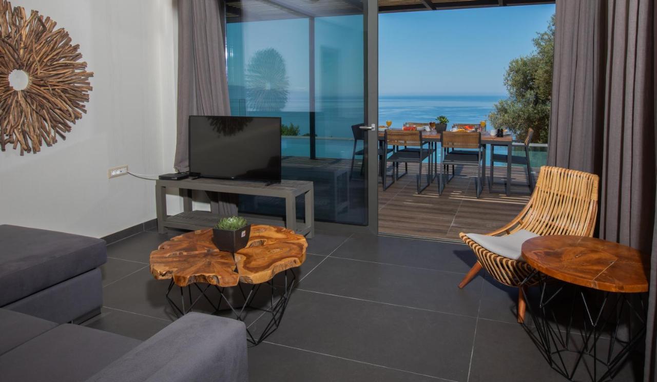 Brand New Villa Lefka With Private Pool At Platies Plateies Eksteriør billede