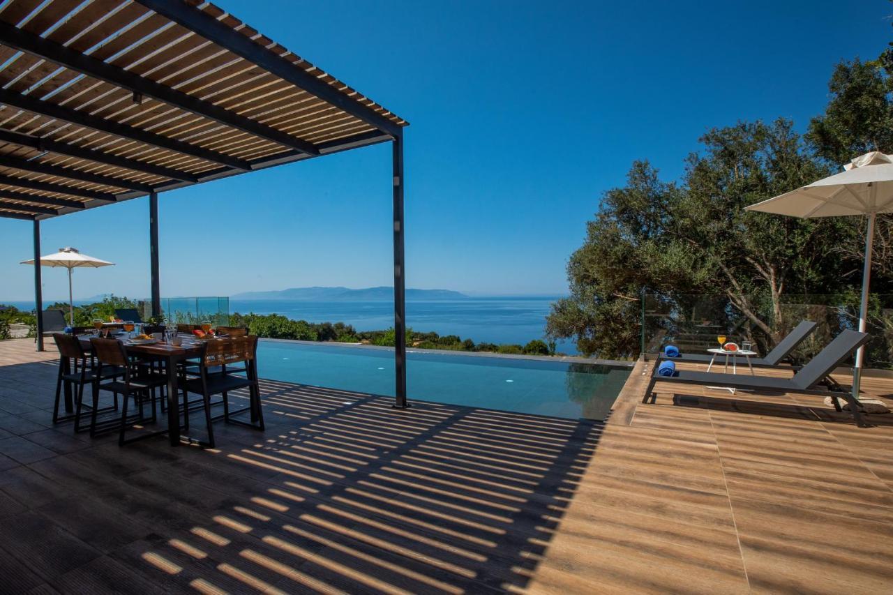 Brand New Villa Lefka With Private Pool At Platies Plateies Eksteriør billede