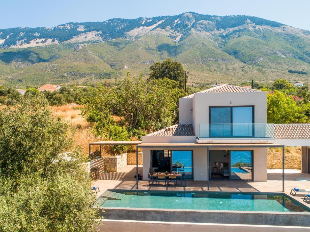 Brand New Villa Lefka With Private Pool At Platies Plateies Eksteriør billede